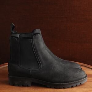 Thursday Boot Co WMS SZ 7.5 BLK Legend Chelsea Leather Ankle Durable Minimalist